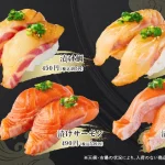 本格迴轉壽司 大河壽司 menu 9